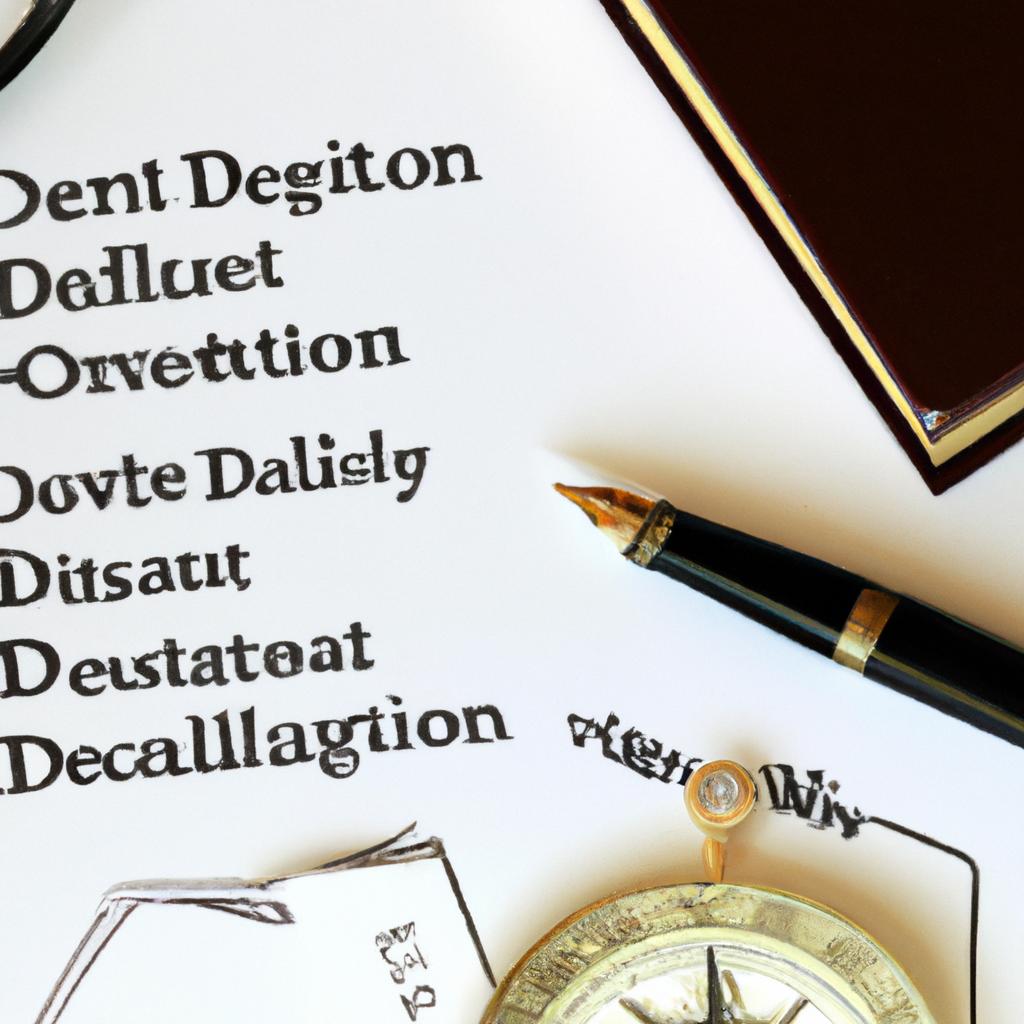 - Navigating Legal Complexities: Debts ⁢and Estate Planning