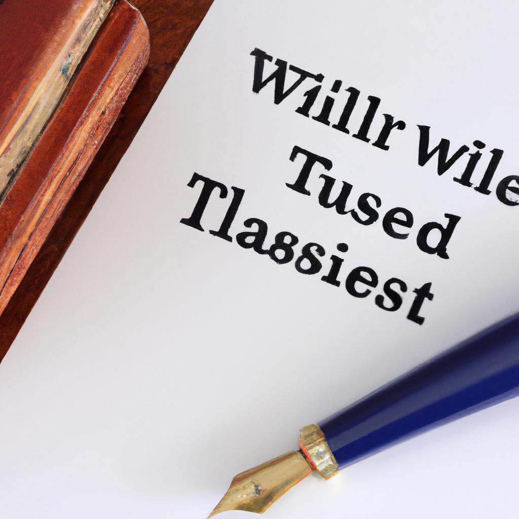 Understanding the ‍Role⁢ of the ⁣Trustee in⁣ a Will